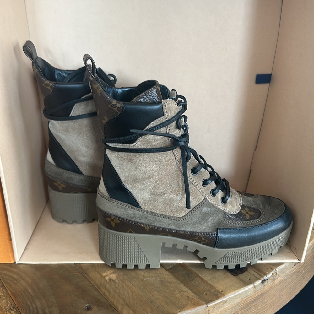 Laureate platform desert boot Louis Vuitton size 8 - Picture 4 of 6